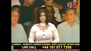 Big-busted Chunky Boobs Thick Sexy Milf Pakistani Actress Nadra Chaudhary.FLV