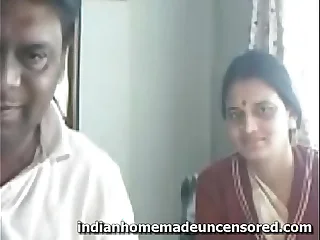 Honey Indian Couple At Home