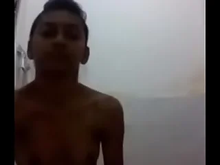 Horny Indian Babe Enjoying Shower Naked - Indian Porn